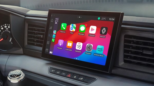 réplication wifi sans fil Android Auto et Apple CarPlay - Renault Master